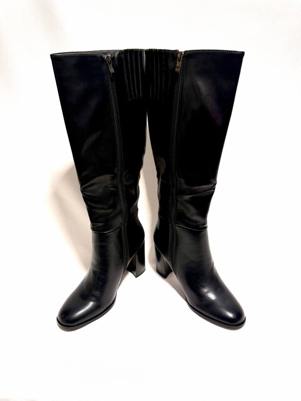 Classic Black Knee-High Women's Boots